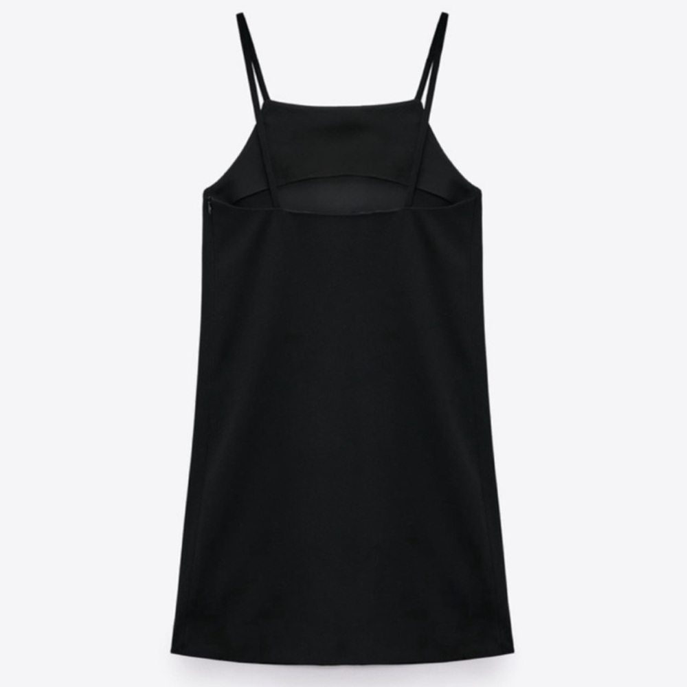 Zara Black Mini Dress - Picture 10 of 10